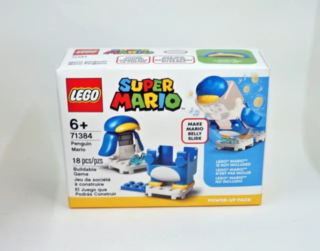 LEGO 71384 Super Mario Penguin Power Up Pack Expansion Set Sliding Costume 18 Pc