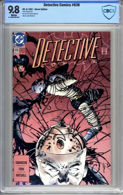 Detective Comics #636 - CBCS Graded 9.8 (NM/M) 1991 - Copper Age