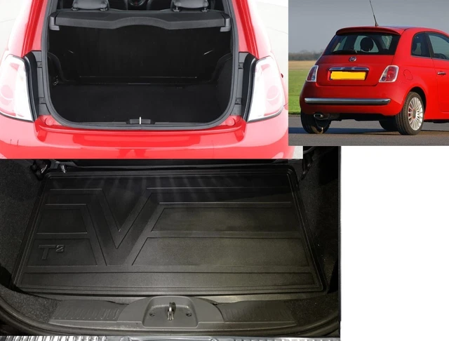 Vasca Baule Su Misura WeatherTech CargoLiner Per Infiniti Q30 1ª Gen 2015-2019 | Protezione Impermeabile In HDPE, Nera, Con Bordi Rialzati