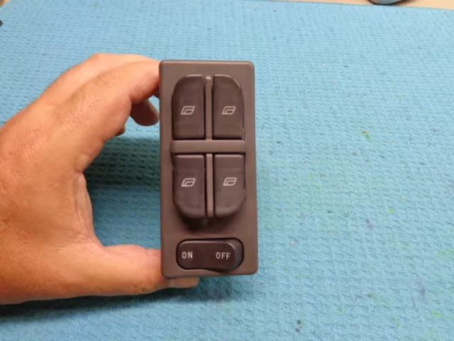 Saab 9-5 99 00 01 02 03 04 05 Gray Master Power Window Switch