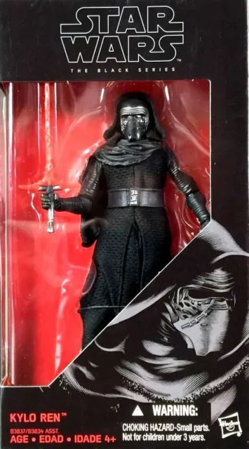 Kylo Ren ( 6" ) Star Wars: The Force Awakens ( Black Series ) Action Figure #03