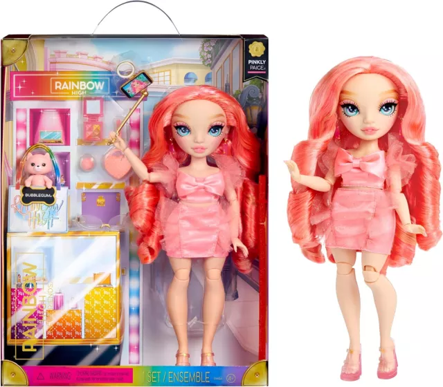 Rainbow High Fashion Doll - Pinkly Paige – Pink