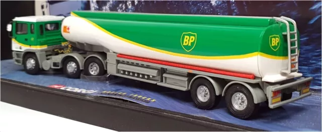 Corgi 1/50 Scale Diecast 75103 - "ERF Tanker Truck "BP"- Green/White 2