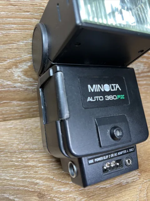 Minolta Auto Electroflash 360PX Untested See Pictures 3