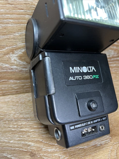 Minolta Auto Electroflash 360PX Untested See Pictures 3
