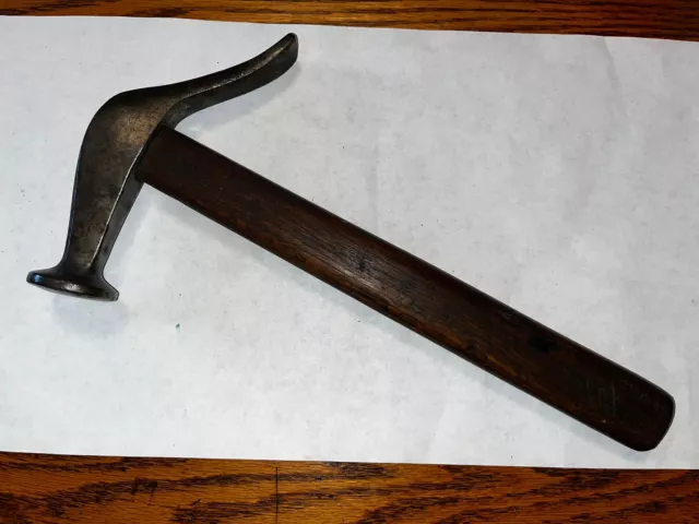 Antique French Cobblers Hammer Leather Workers Hammer Tool France 1 Lb 2 Oz