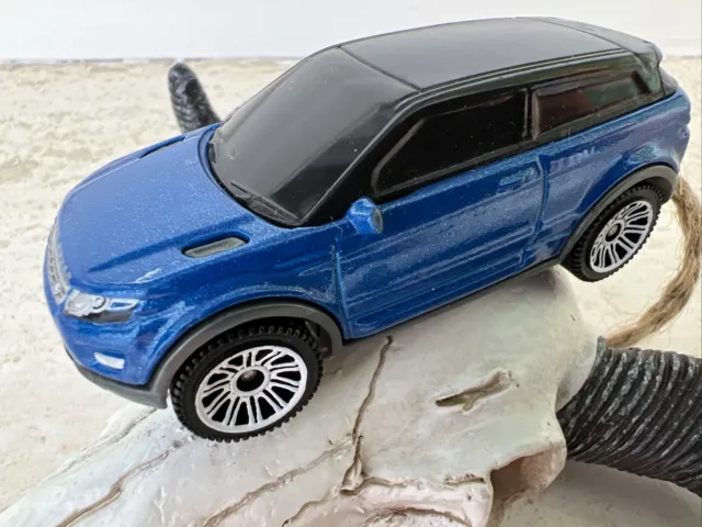 Matchbox 2015 Range Rover Evoque blaumetallic SUV Auto Car Mattel MB896