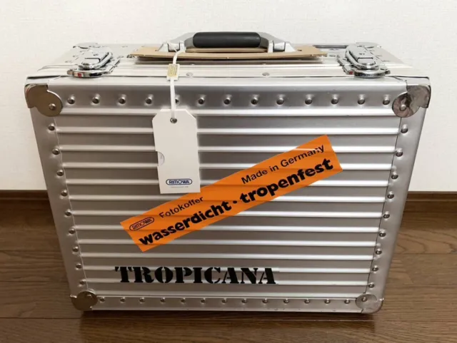 RIMOWA Tropicana 19L Hand Case Original Topaz Attache Suitcase Piccolo Bag FS