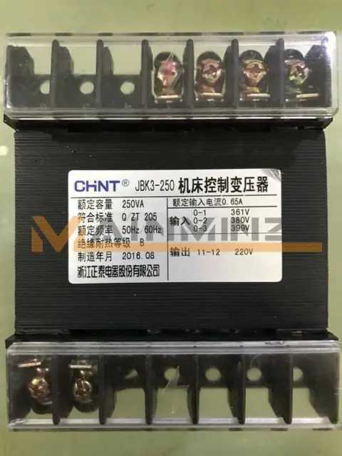 1PC NEW CHNT JBK3-250VA Machine Tool Control Transformer 361V380V399V to 220V