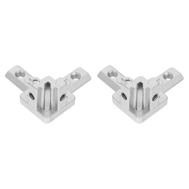 10 Sets 3-Wege-Eckverbinder 3-Wege-Anschlusssatz Vitrinenhalterung Suite