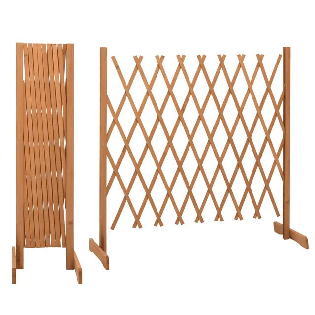 Rankhilfe Rankgitter Blumengitter faltbar freistehend Holzspalier Holzzaun