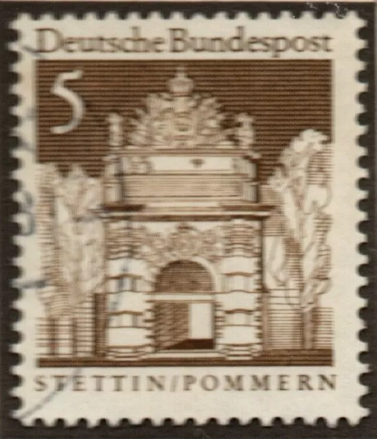 BRD 1966, Michel 489 - Deutsche Bauwerke - Großes Format, gestempelt