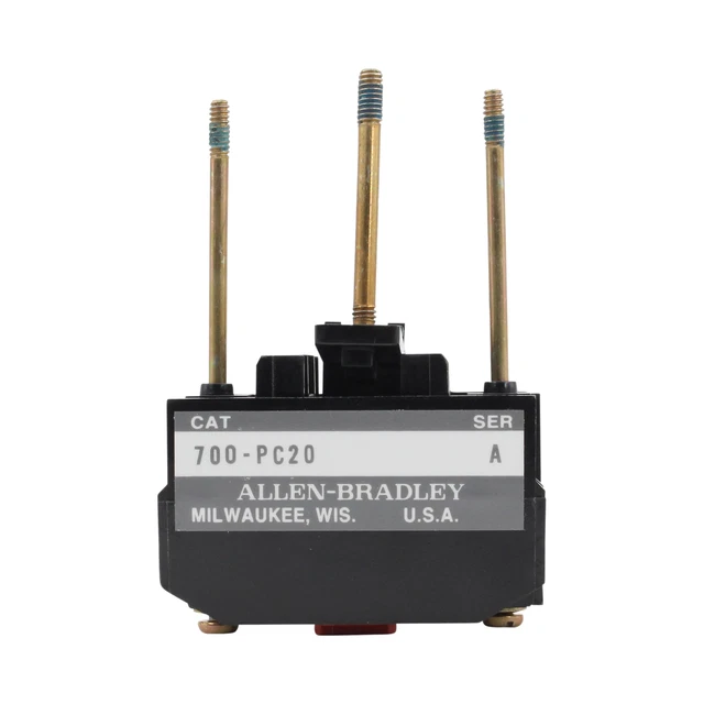 Allen Bradley 700-Pc20 Contact Cartridge Relay, Series-A, 2-Pole, Type-P, 10A