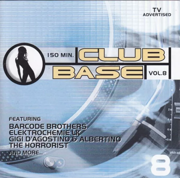 Various - Club Base Vol. 8 (2xCD, Comp) (Near Mint (NM or M-)) - 745264107