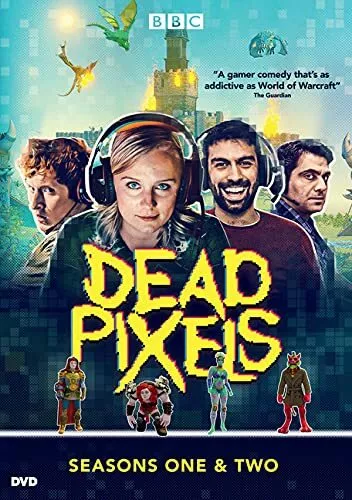 DEAD PIXELS 1+2 (2019-2021): COMPLETE Comedy BBC TV Season Series NEW US Rg1 DVD