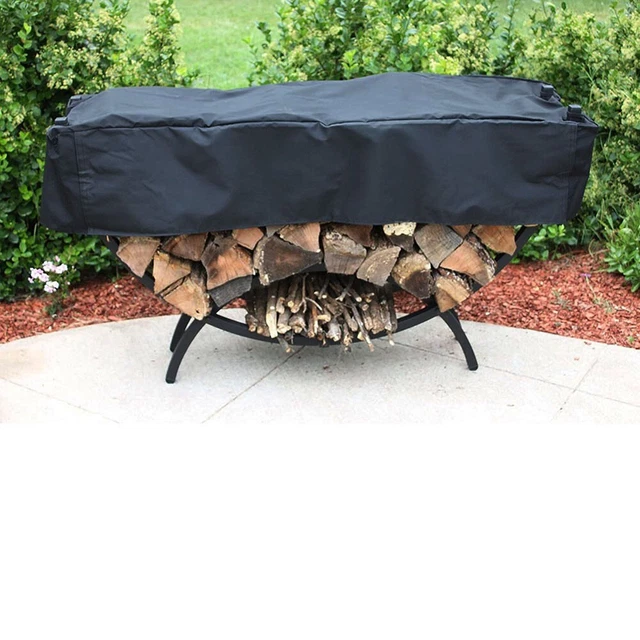 Housse de support en bois de chauffage durable pour utilisation en ext??rieur im