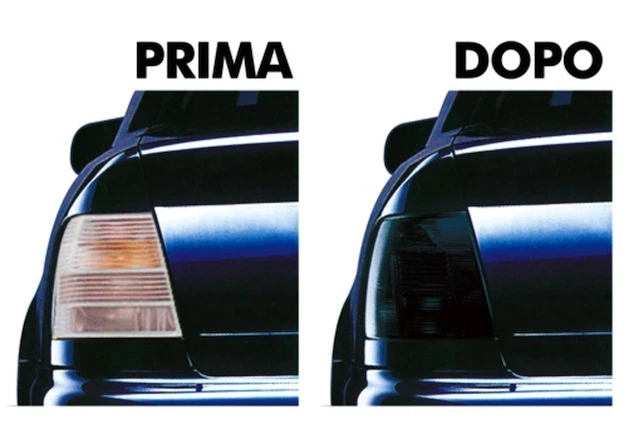 Pelicula De Tinte Para Faros APA - 50x100 Cm, Gris Claro 50%, Homologada TL/92.2-FP, Para Coche O Moto