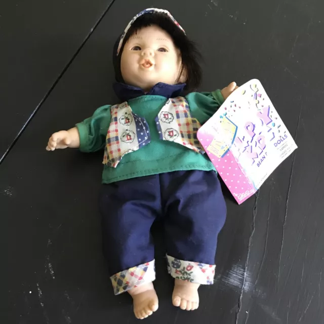 GI-GO Toys Fty 1997 PALM PALS Bean Bag Happy Kids girl DOLL 8"