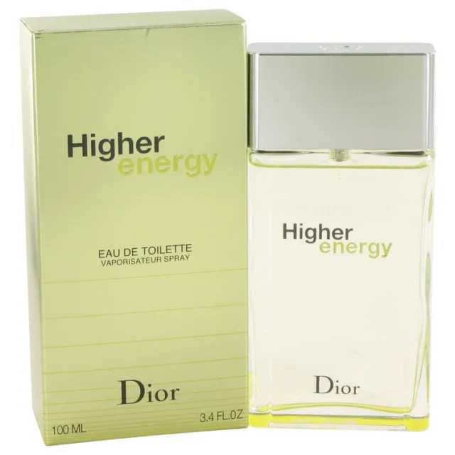 Higher Energy by Christian Dior Men 3.4 oz Eau de Toilette Spray In Box Sealed