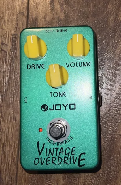 JOYO JF-01 Vintage Overdrive Guitar Effect Pedal