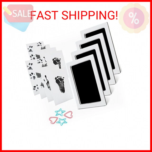 MengNi Baby Footprint Kit Hand Footprint Kit Dog Paw Print Kit Clean Touch Ink P