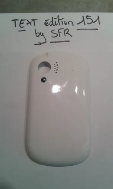 Text Edition 151 By SFR - White Battery Cover