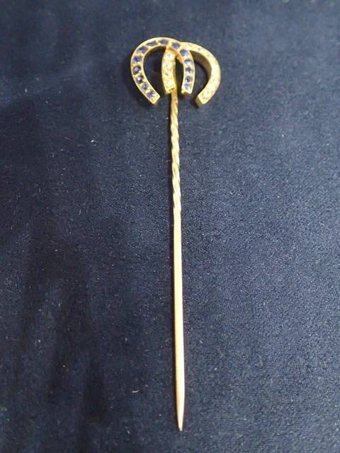Epingle a cravate Or jaune 750/ème de 2.95g, oxyde  / Bijoux d'occasion