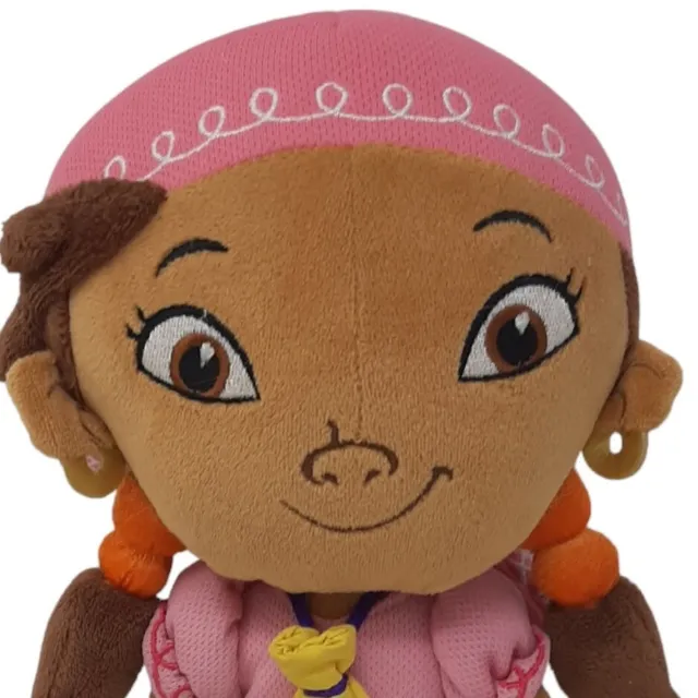 Disney Store Izzy Girl Pirate Jake Never Land Pirates Stuffed Doll Plush Toy 12" 2