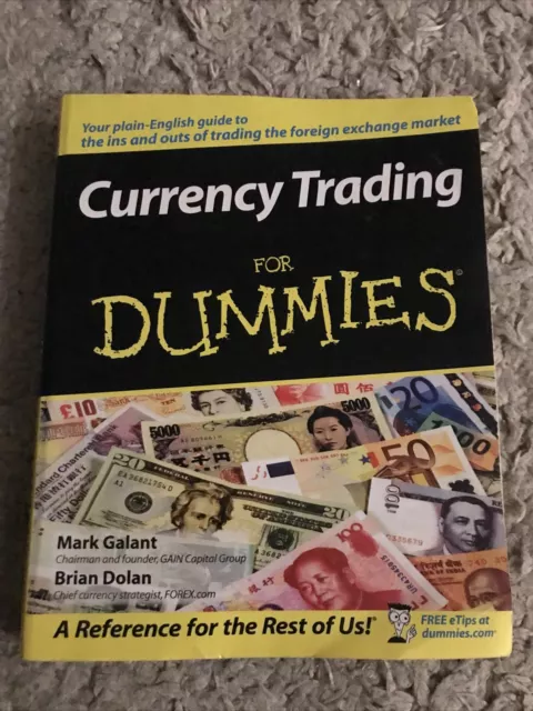 Currency Trading For Dummies by Dolan, Brian Paperback Book Cheap VGC