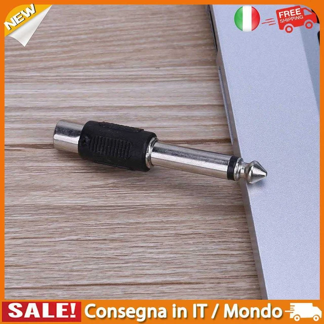 IT 6.5mm to 3.5mm Jack Sound Mixer Microphone Connector Converter Adapter