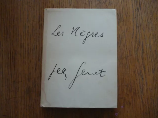 Jean Genet Les Negres Clownerie L'arbalete 1958 Mourlot Edition Originale 1611