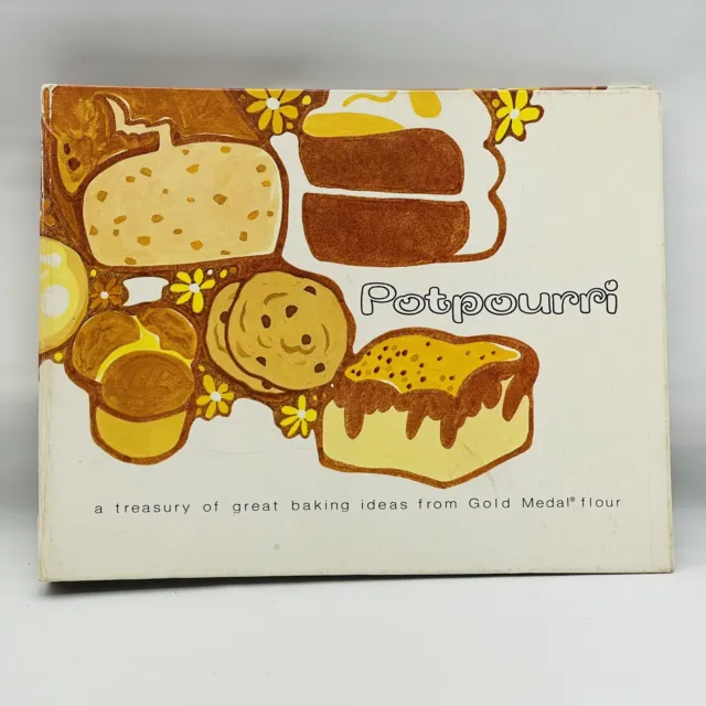 Potpourri A Treasury Of Great Baking Ideas - Gold Medal Flour VINTAGE Cookbook