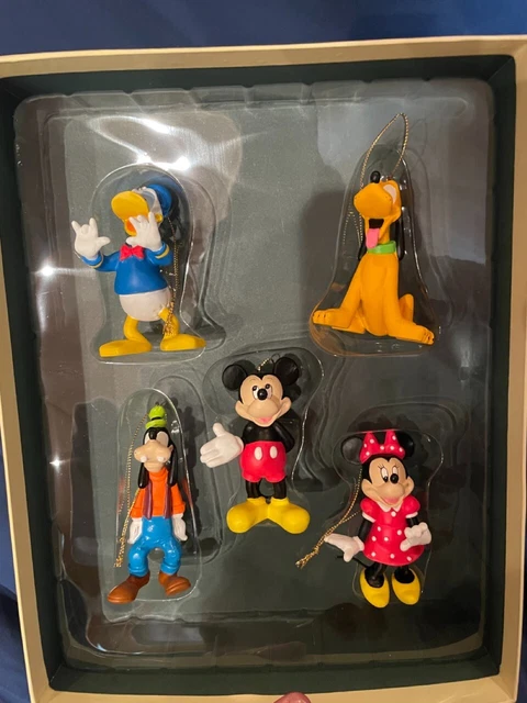 Disney Storybook Ornaments Christmas Collection - Mickey and Friends - Set of 5