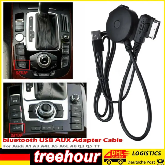 Bluetooth Adapter AMI MMI 2G für Audi A4 /A6 VW Golf Jetta Passat Tiguan 2009