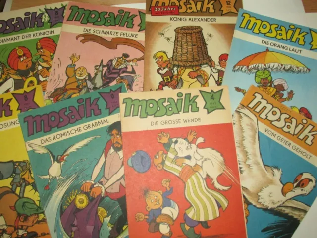 DDR Comic Mosaik Abrafaxe - 1976 bis 1990 -  freie Auswahl ! viele tolle Hefte