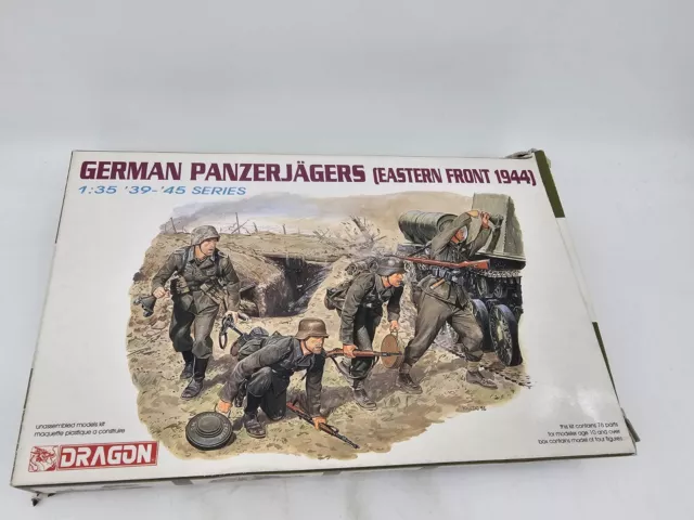 1:35 Dragon 6058 German Panzerjägers Eastern Front 1944 Bausatz in OVP