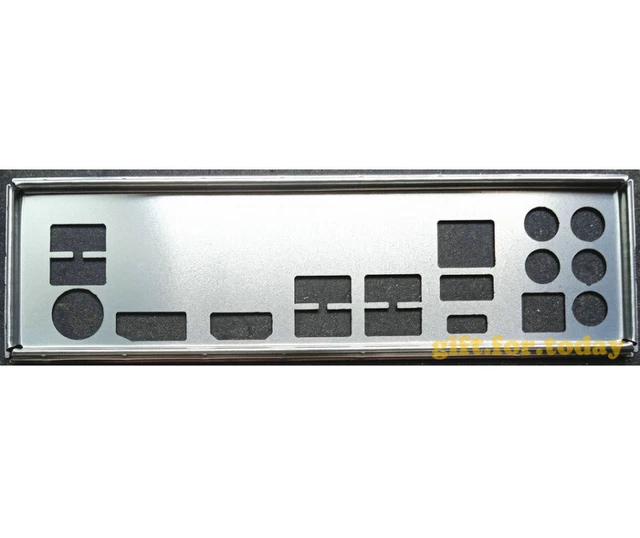 I/O IO SHIELD For ASRock B450M Steel Legend Rear Baffle Backplate