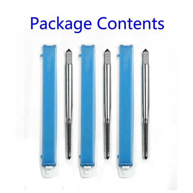 Set versatile 3 pezzi kit rubinetto HSS per ottenere precisione nel tuo