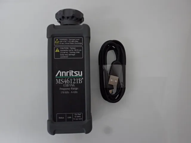 Anritsu 1-PORT USB ShockLine Network Analyzer MS46121B,Opt006, 6GHz, 1746471