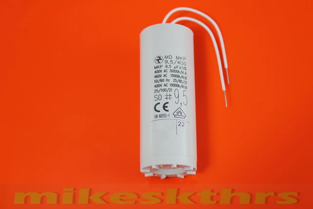 Icar Erregerkondensator 82,8 µF – 400V, Blindstromkondensator CRM25 – Für Motoren