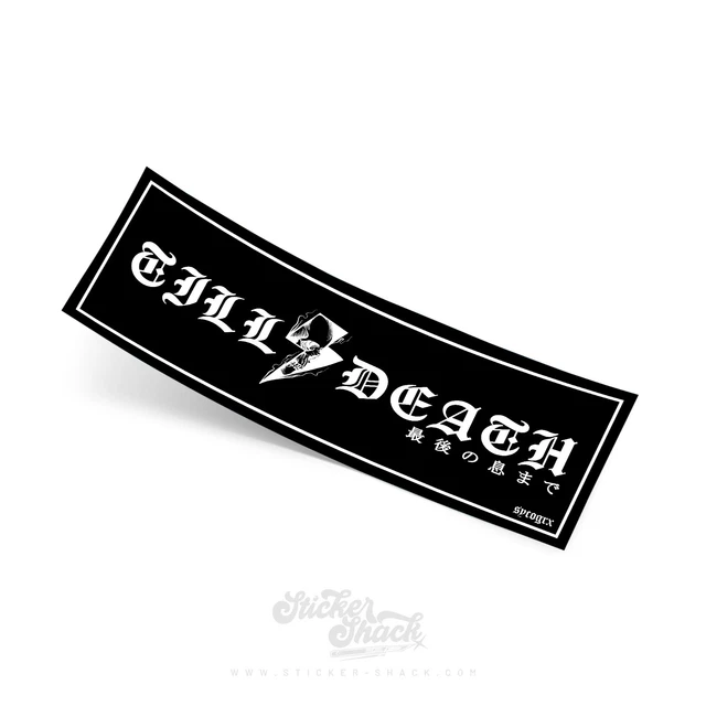 "Suck Your Mum" JDM Sticker Decal For Car Window - Slammed, Drift, Stance Vibe 2 thumbnail image