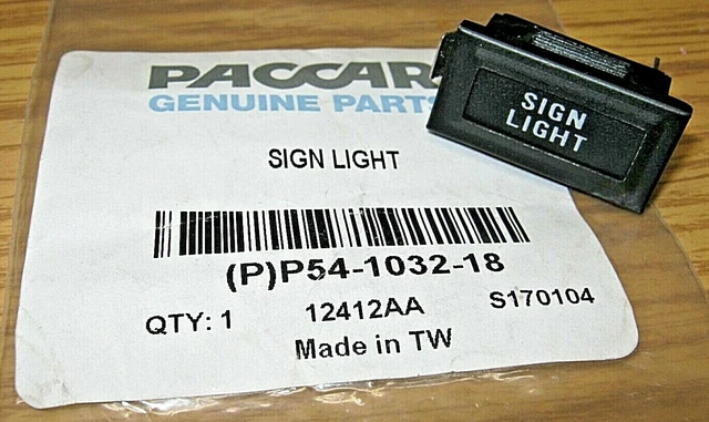 Kenworth Indicator Turn Signal Assembly Left Hand Side P54-1038