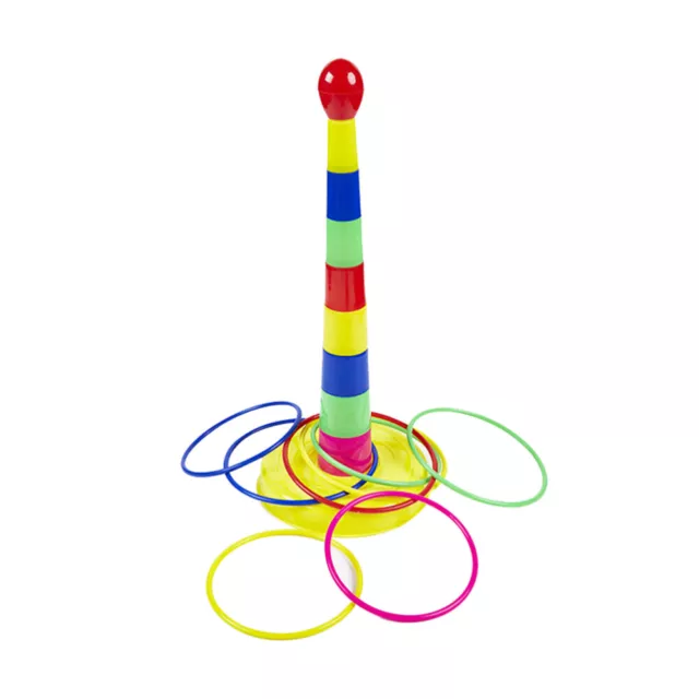 Ringwurfspiel Für Kinder Mehrfarbige Wurfringe Werkzeug Kreis Werfen