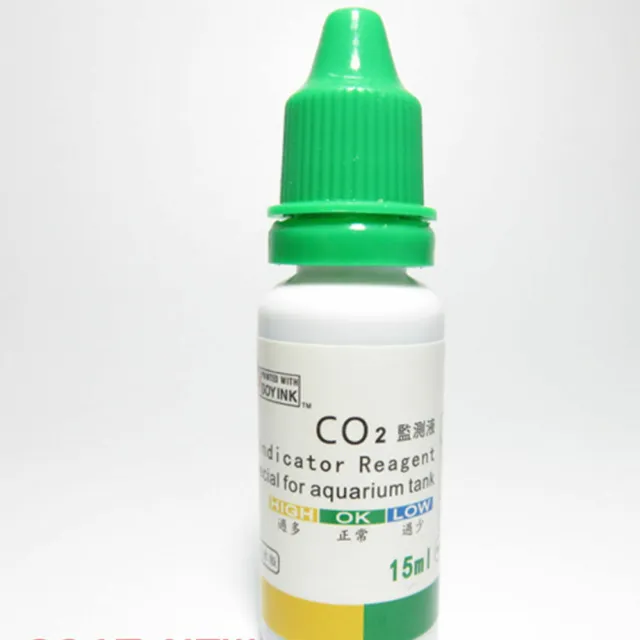 Carbon Dioxide CO2 Monitor Glass Drop Ball Checker Tester PH Indicator Aquarium