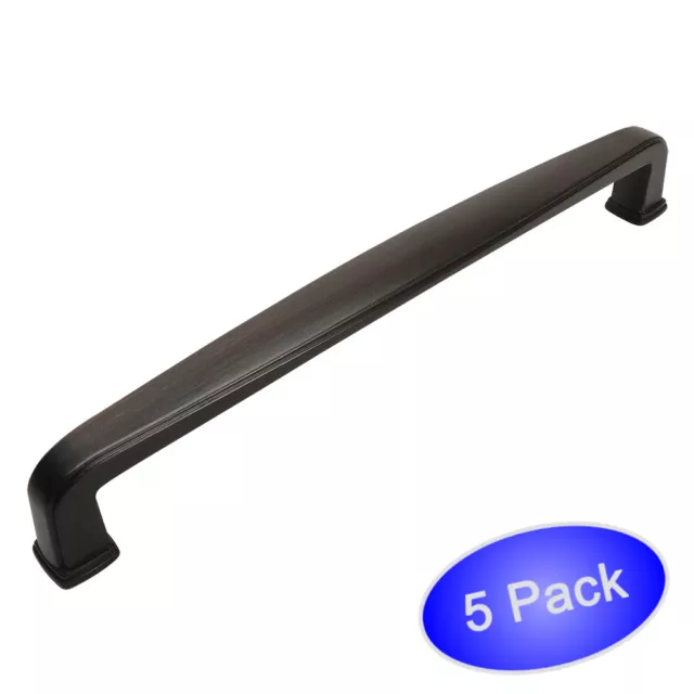 *5 Pack* Cosmas Cabinet Hardware Oil Rubbed Bronze Handle Pulls #4392-160ORB