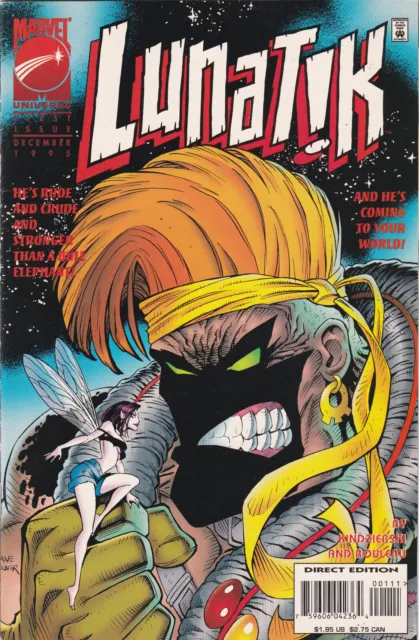 Lunatik #1, Mini (1995-1996) Marvel Comics, High Grade