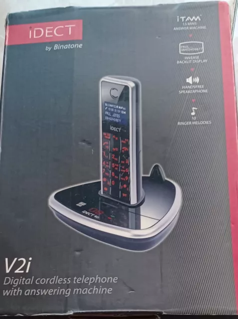 IDECT Cordless Phone V2i New