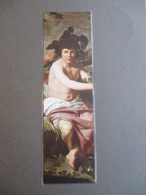 Art BOOKMARK Diego Velazquez Triumph of Bacchus Los Borrachos Painting Detail