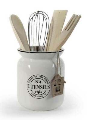 utensile da cucina Infradito colorati estivi Radialn poggiamestolo fatto a mano in marmo utensile da cucina forchetta non in ceramica grande spatola per mestolo con finte perline senza rame 