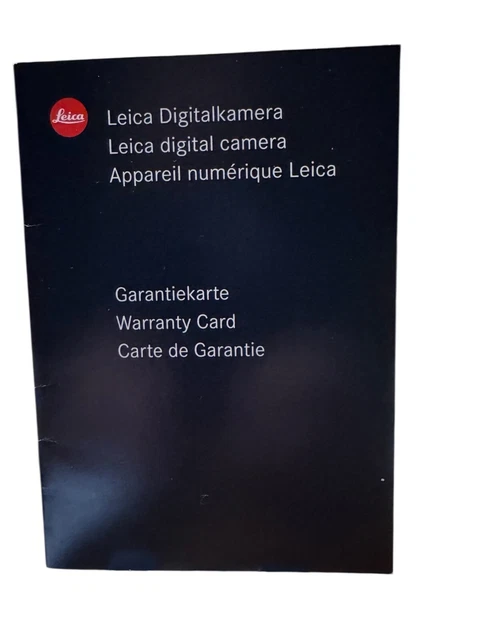 “Leica M” Book 70 Years Vintage Manuals & Guides, Vintage Movie & Photography